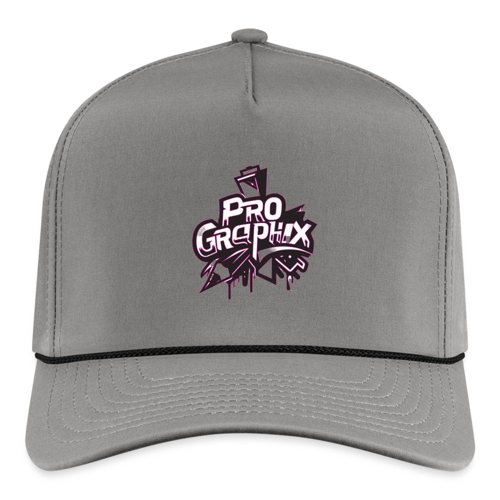 Pro Graphix Rope Cap - gray/black