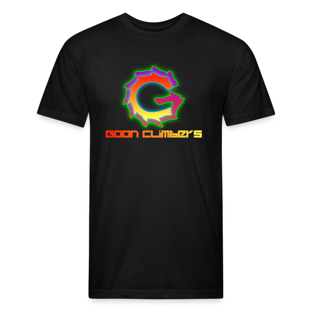 Goon Climber Fitted Cotton/Poly T-Shirt - black