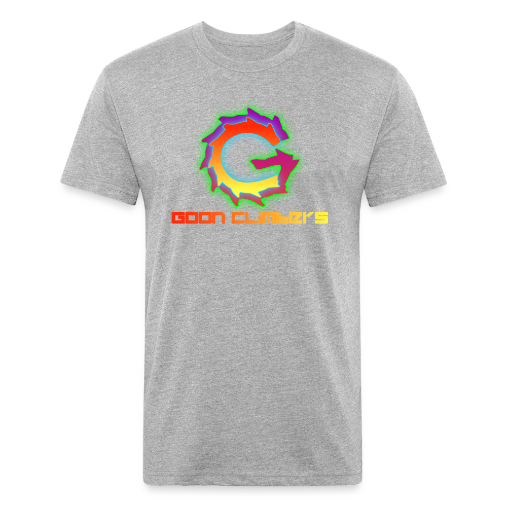Goon Climber Fitted Cotton/Poly T-Shirt - heather gray