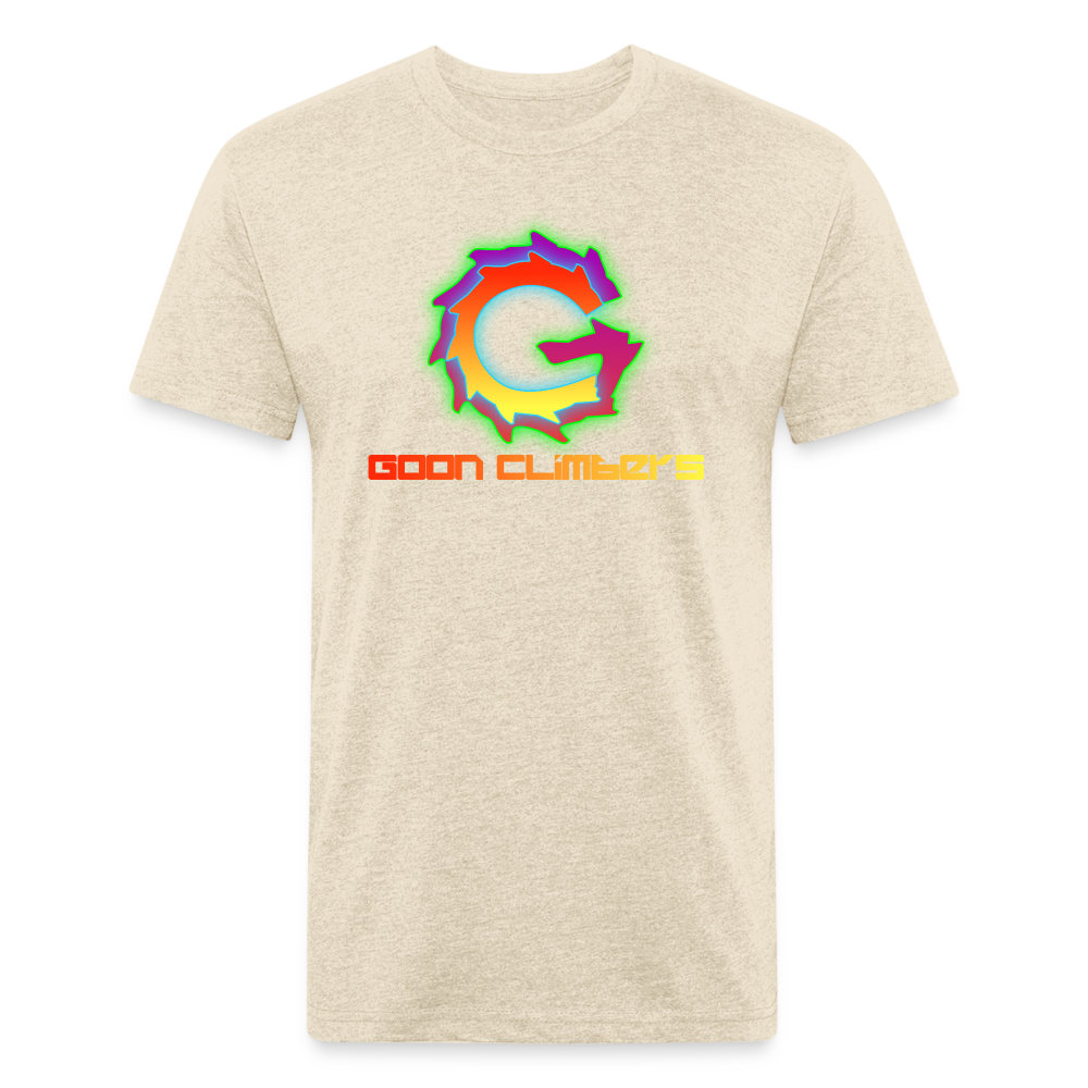 Goon Climber Fitted Cotton/Poly T-Shirt - heather cream
