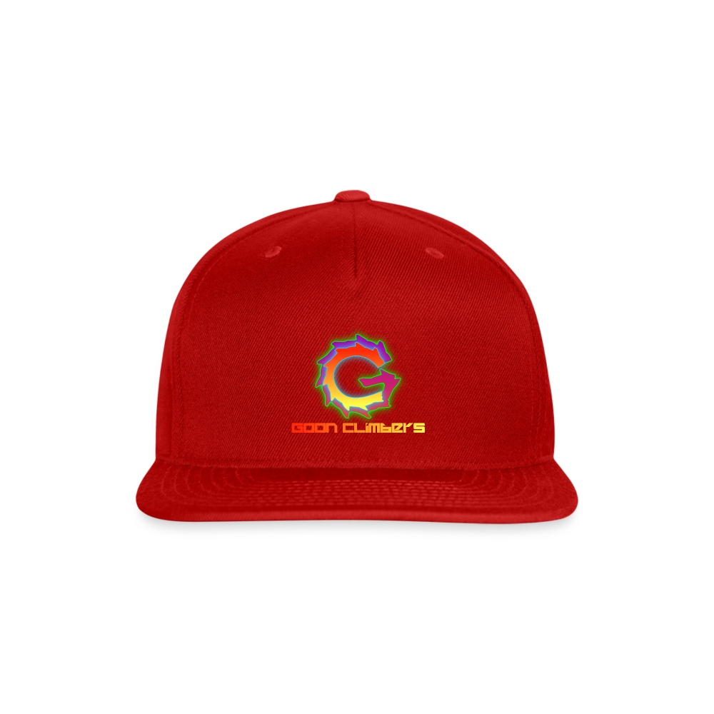 Goon Climber Snapback - red