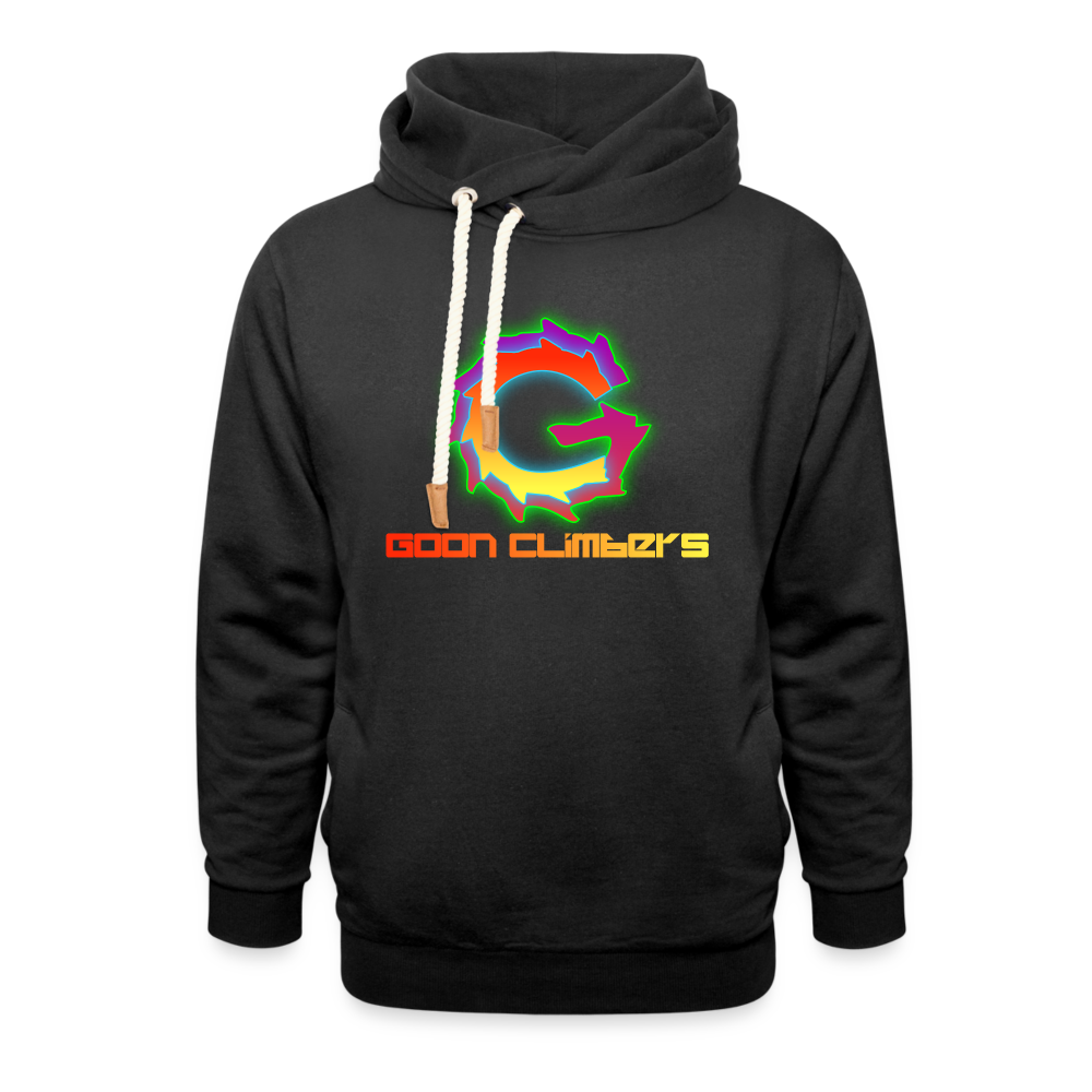 Goon Climber Collar Hoodie - black