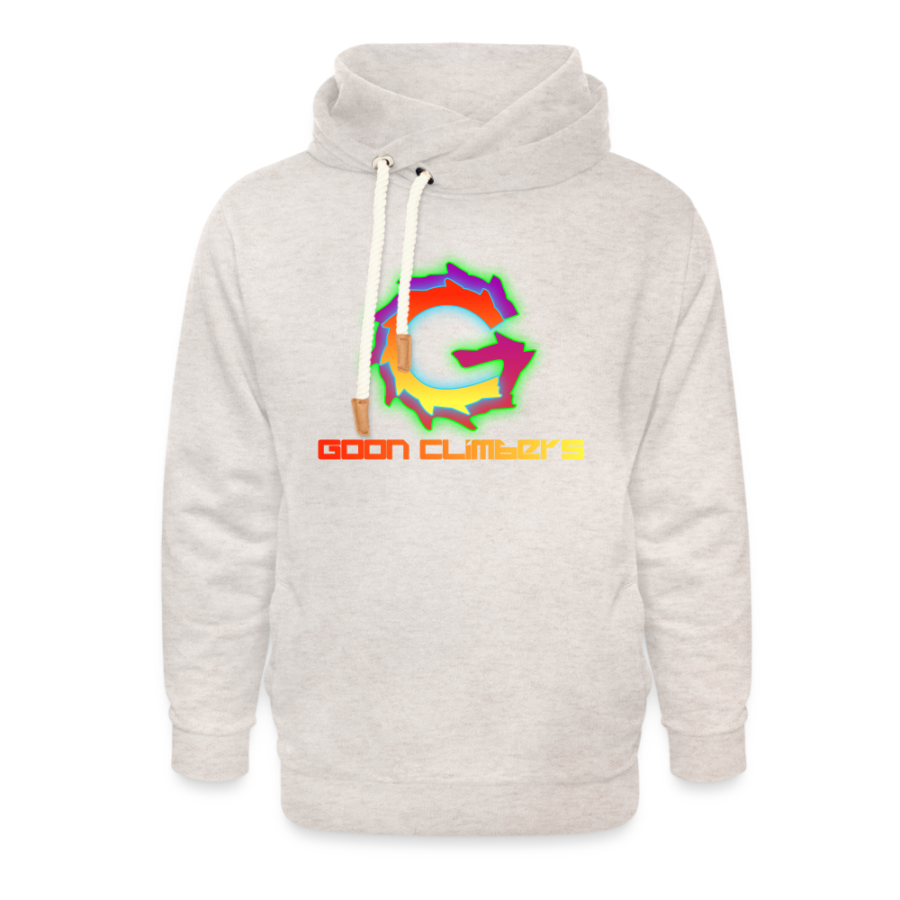 Goon Climber Collar Hoodie - heather oatmeal