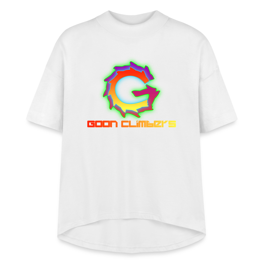 Goon Climber Women's Hi-Lo Tee - white