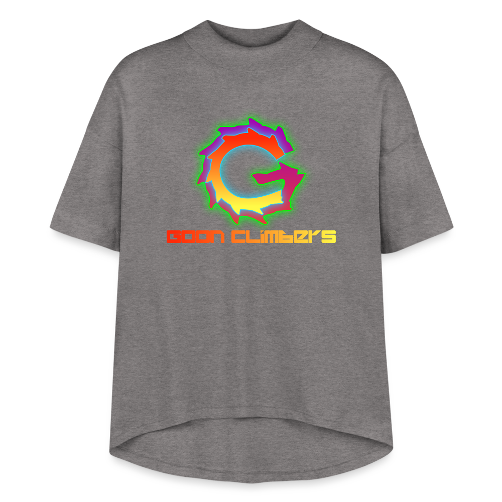 Goon Climber Women's Hi-Lo Tee - granite heather