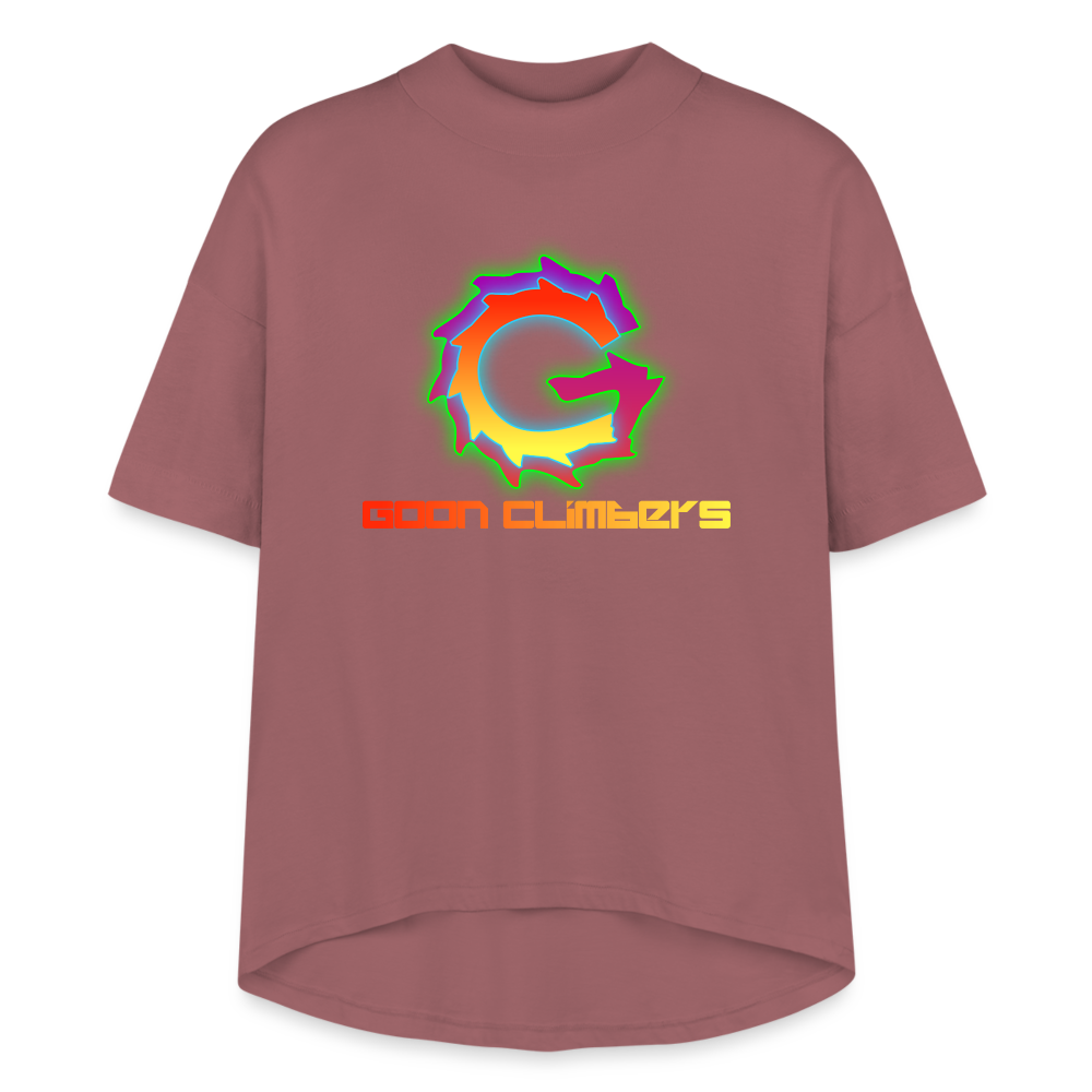 Goon Climber Women's Hi-Lo Tee - dusty pink