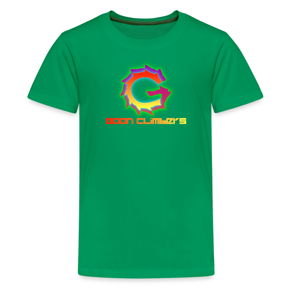 Kids' Goon Climber T-Shirt - kelly green