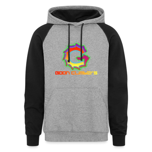 Goon Climber Colorblock Hoodie - heather gray/black