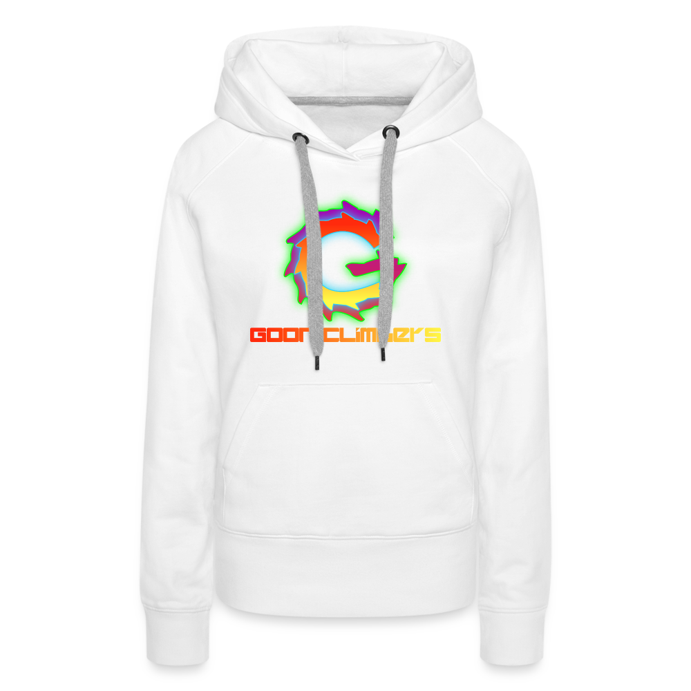 Goon Climber Women’s Premium Hoodie - white