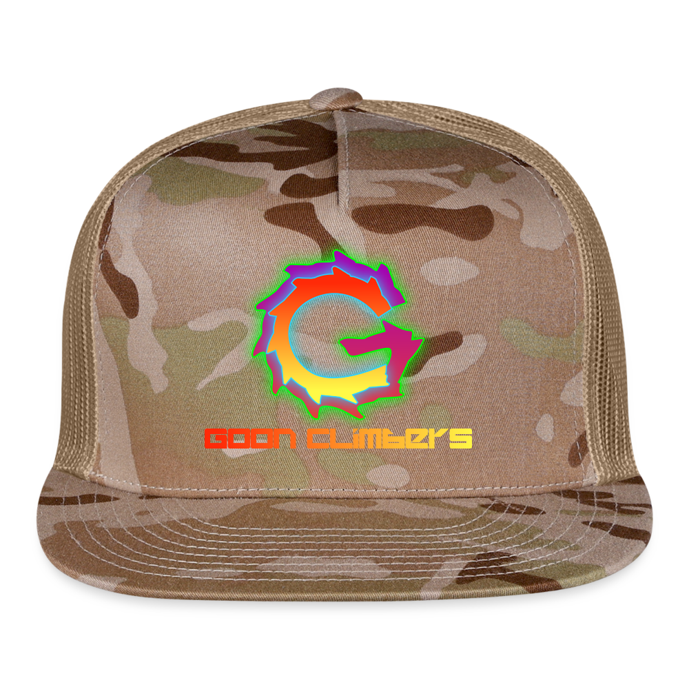 Goon Climber Trucker Snapback - MultiCam\tan