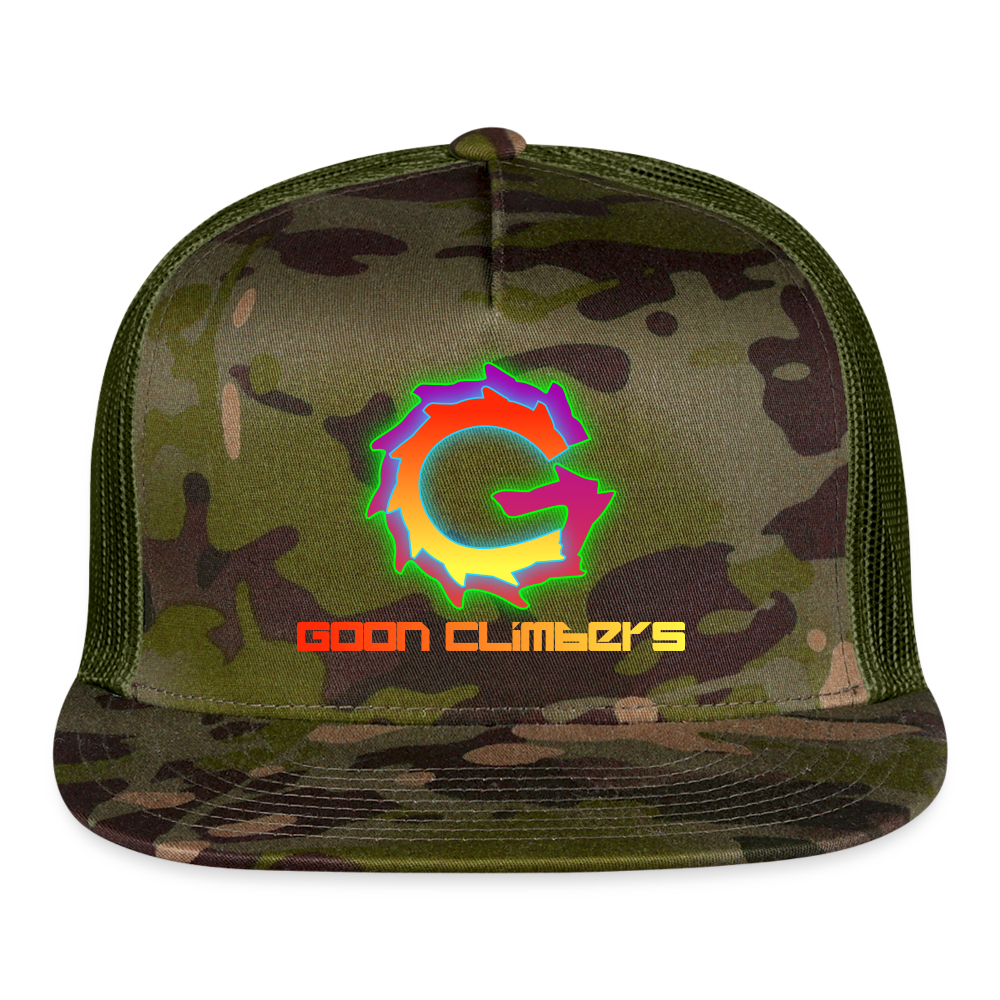 Goon Climber Trucker Snapback - MultiCam\green