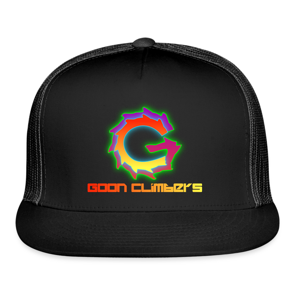 Goon Climber Trucker Snapback - black/black