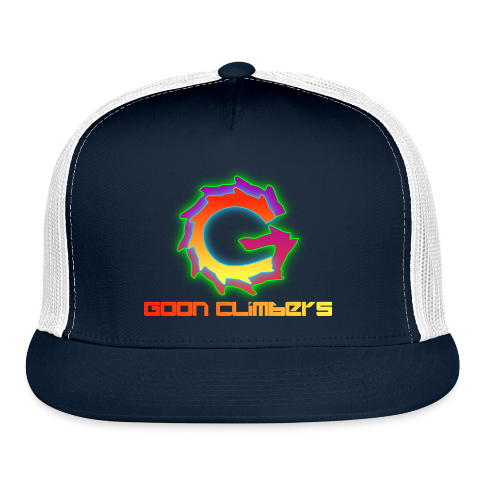 Goon Climber Trucker Snapback - navy/white