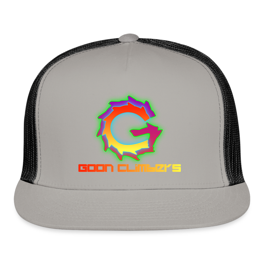 Goon Climber Trucker Snapback - gray/black