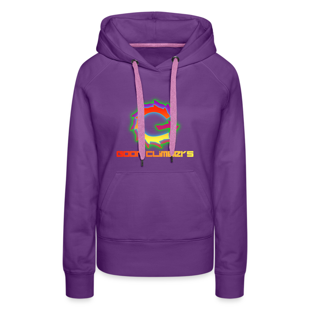 Goon Climber Women’s Premium Hoodie - purple