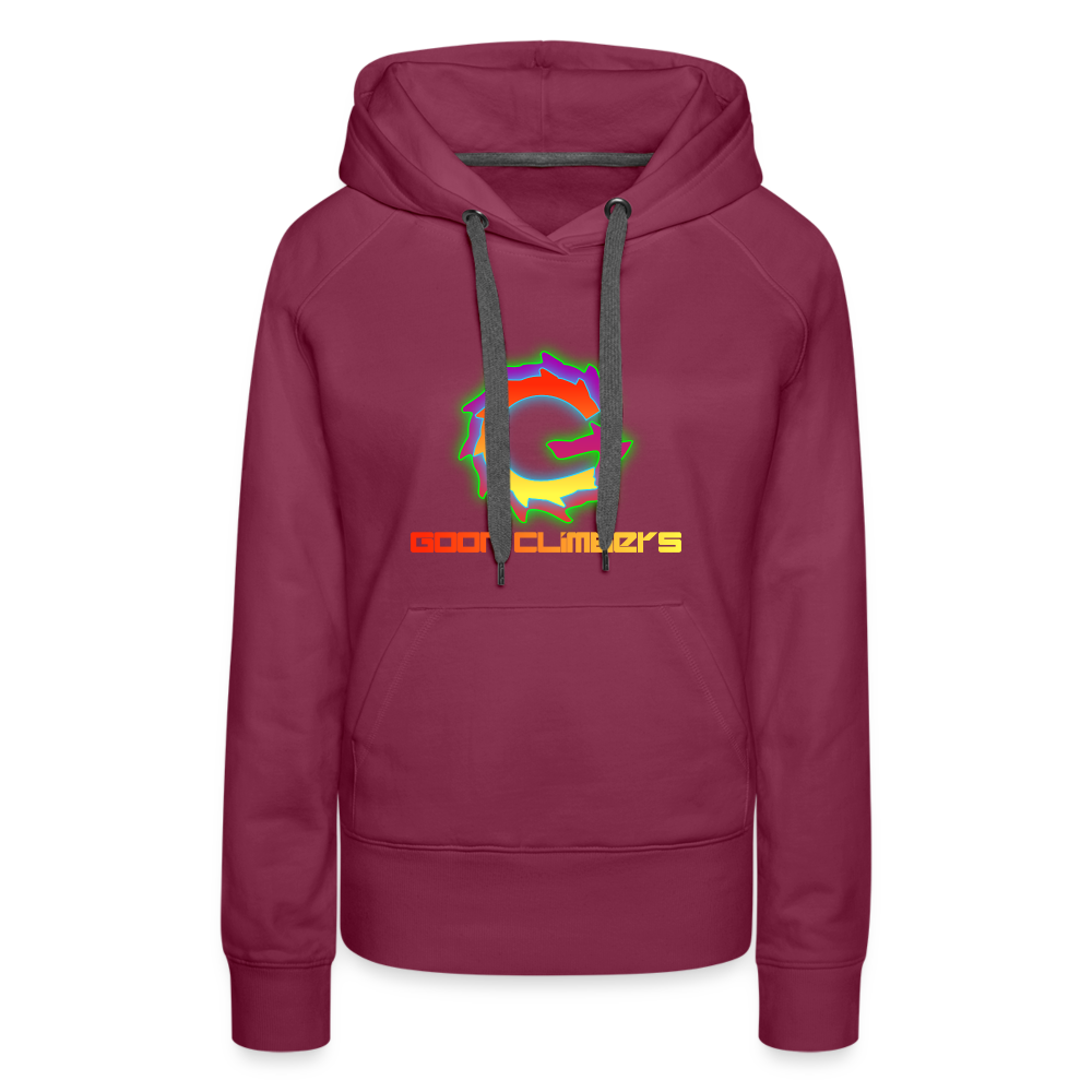 Goon Climber Women’s Premium Hoodie - burgundy