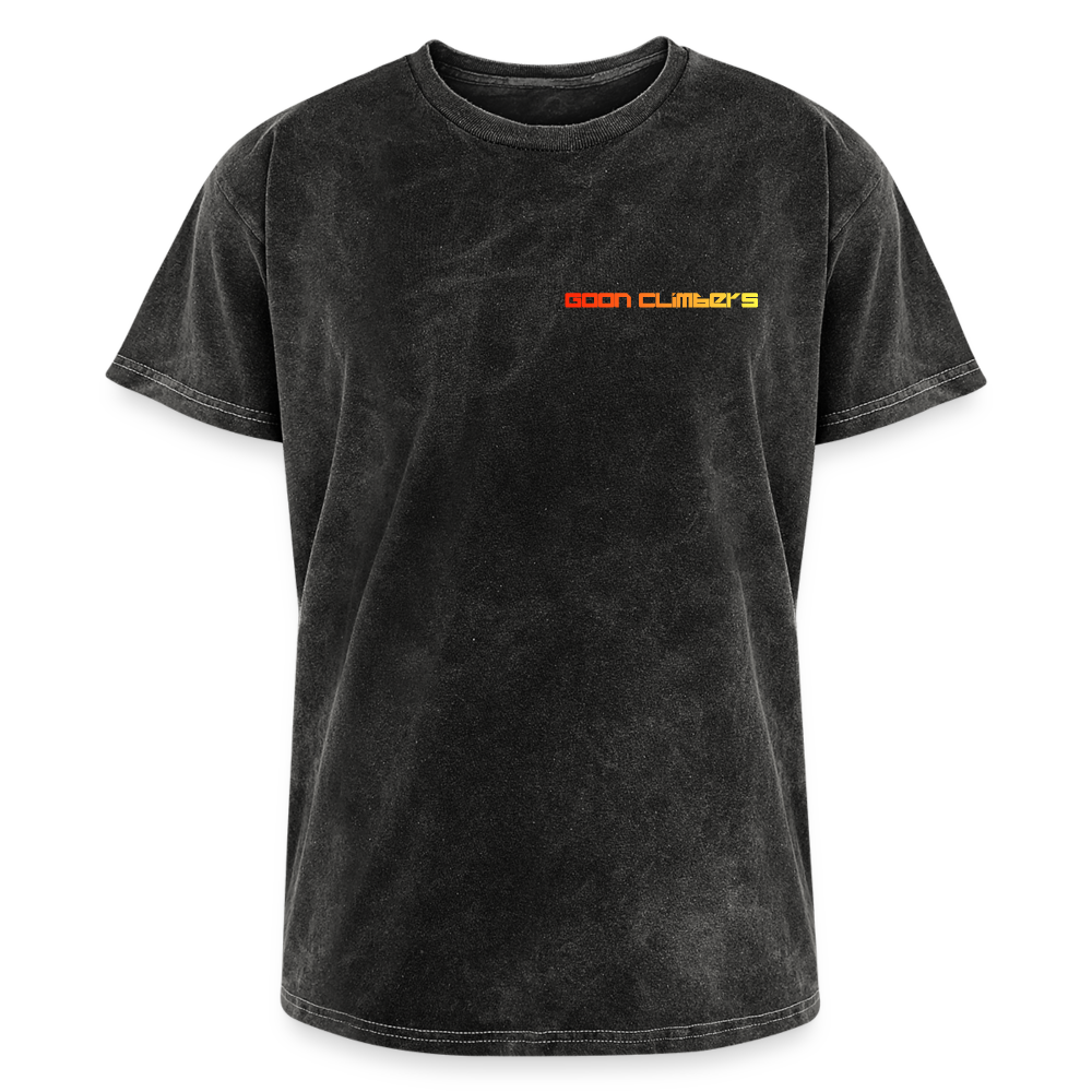 Goon Climber Mineral Wash T-shirt - mineral black