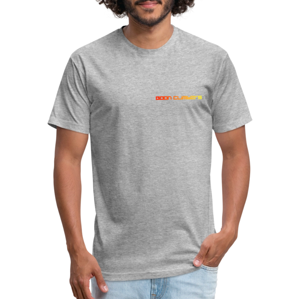 Goon Climber Fitted Cotton/Poly T-Shirt - heather gray