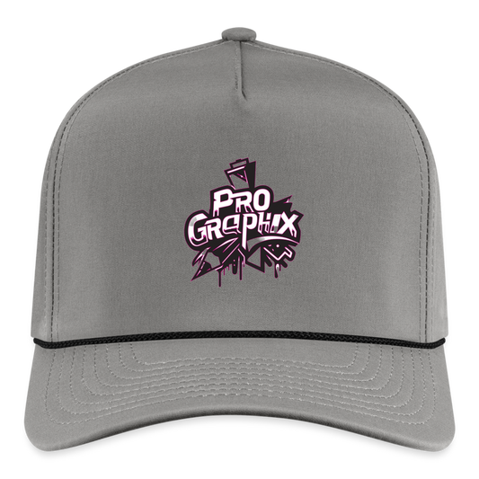 Pro Graphix Rope Cap - gray/black