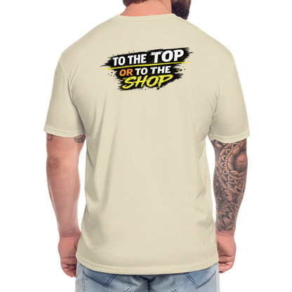 To The Top Or To The Shop - heather cream