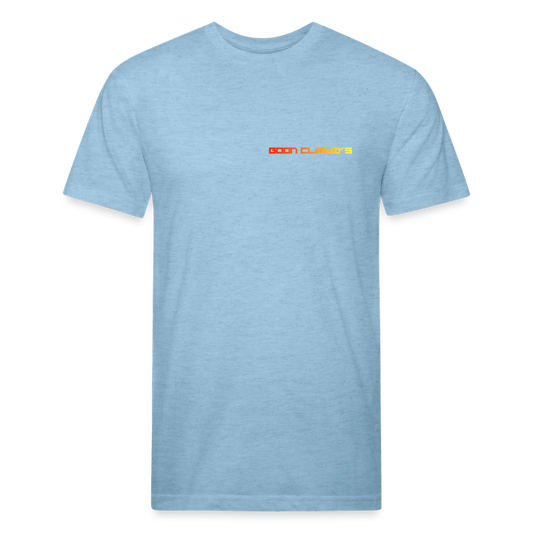Goon Climber Fitted Cotton/Poly T-Shirt - heather blue