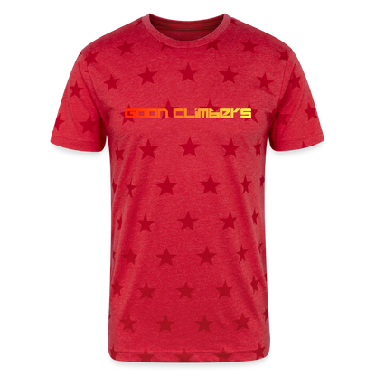 Goon Climber Star Printed T-Shirt - red star