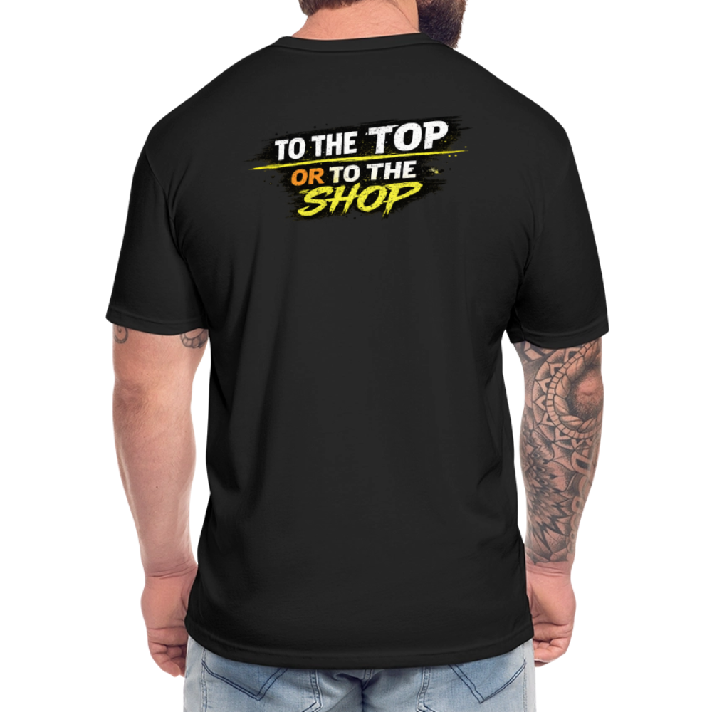 To The Top Or To The Shop - black