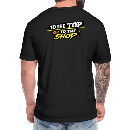 To The Top Or To The Shop - black