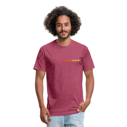 To The Top Or To The Shop - heather burgundy