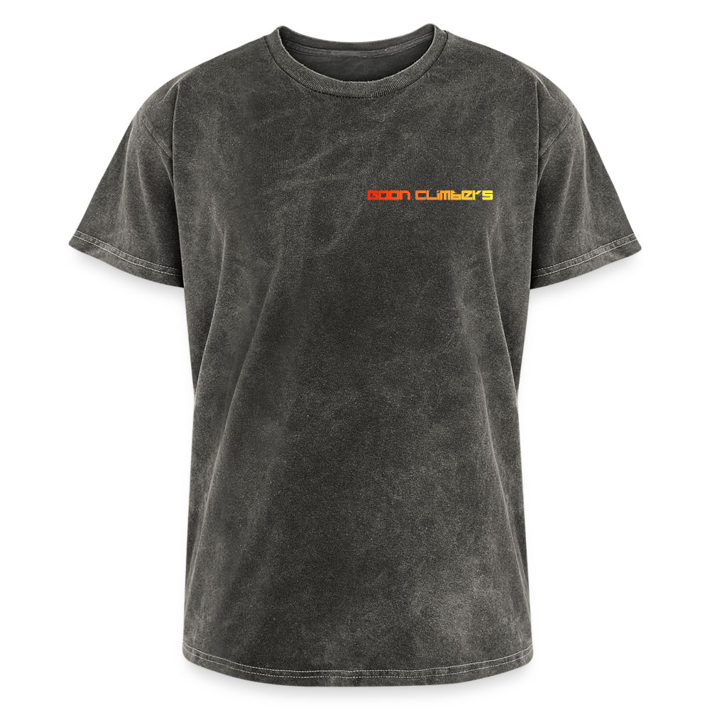 Goon Climber Mineral Wash T-shirt - mineral charcoal gray