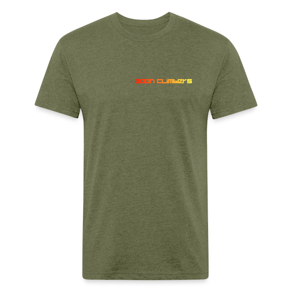 To The Top Or To The Shop - heather military green