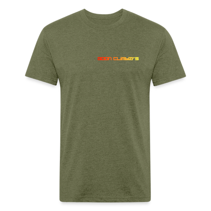 To The Top Or To The Shop - heather military green