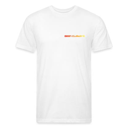 Goon Climber Fitted Cotton/Poly T-Shirt - white