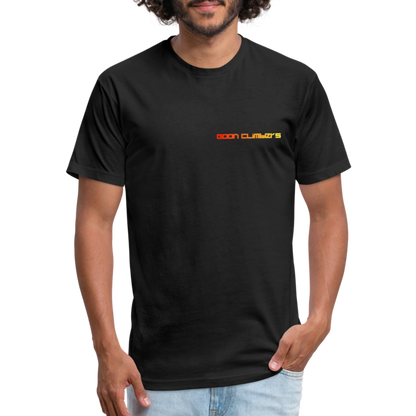 Goon Climber Fitted Cotton/Poly T-Shirt - black
