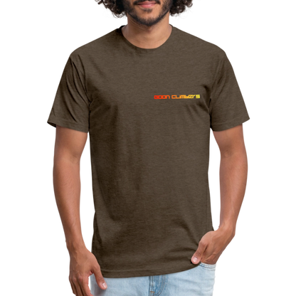 Goon Climber Fitted Cotton/Poly T-Shirt - heather espresso