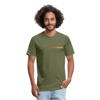 To The Top Or To The Shop - heather military green
