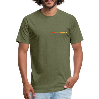 Goon Climber Fitted Cotton/Poly T-Shirt - heather military green