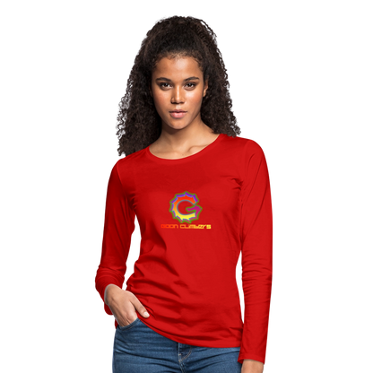Goon Climber Women's Premium Long Sleeve T-Shirt - red