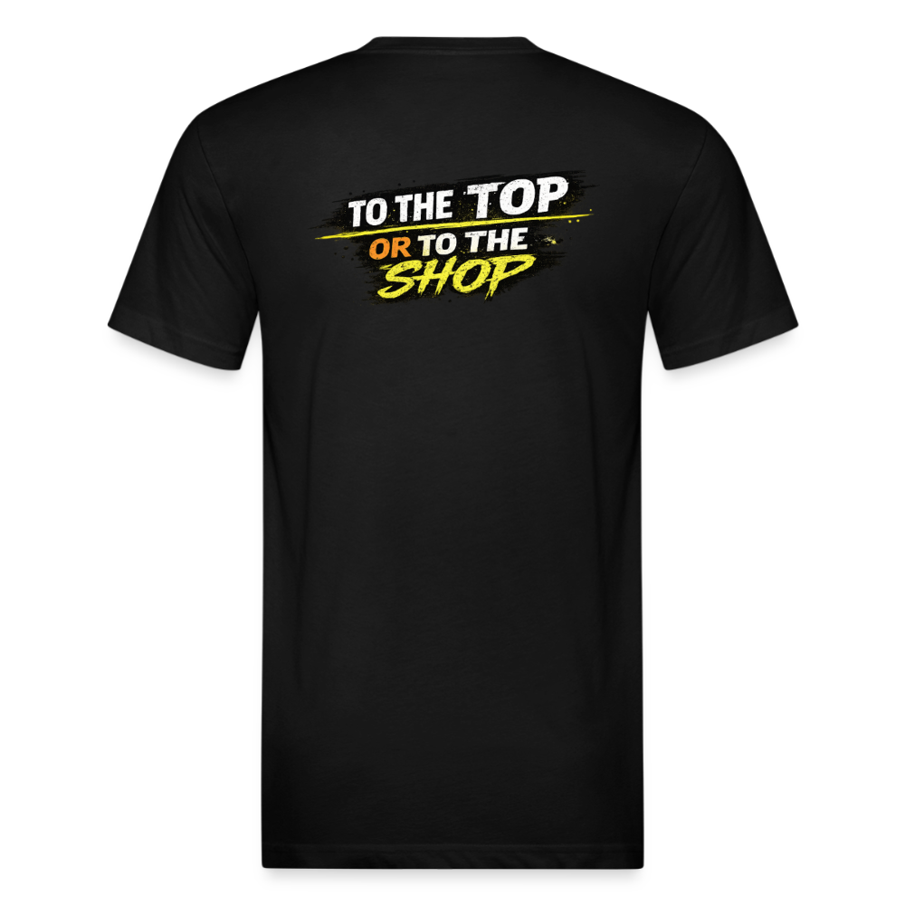 To The Top Or To The Shop - black