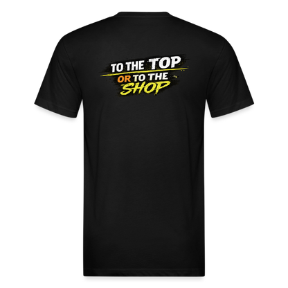 To The Top Or To The Shop - black