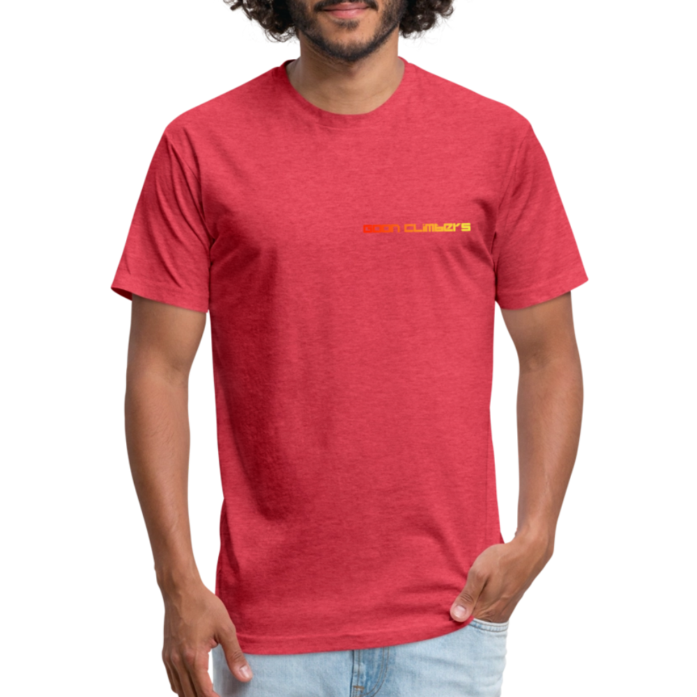Goon Climber Fitted Cotton/Poly T-Shirt - heather red