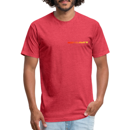 Goon Climber Fitted Cotton/Poly T-Shirt - heather red
