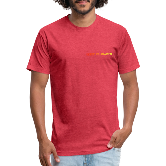 Goon Climber Fitted Cotton/Poly T-Shirt - heather red
