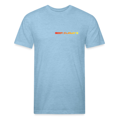 To The Top Or To The Shop - heather blue