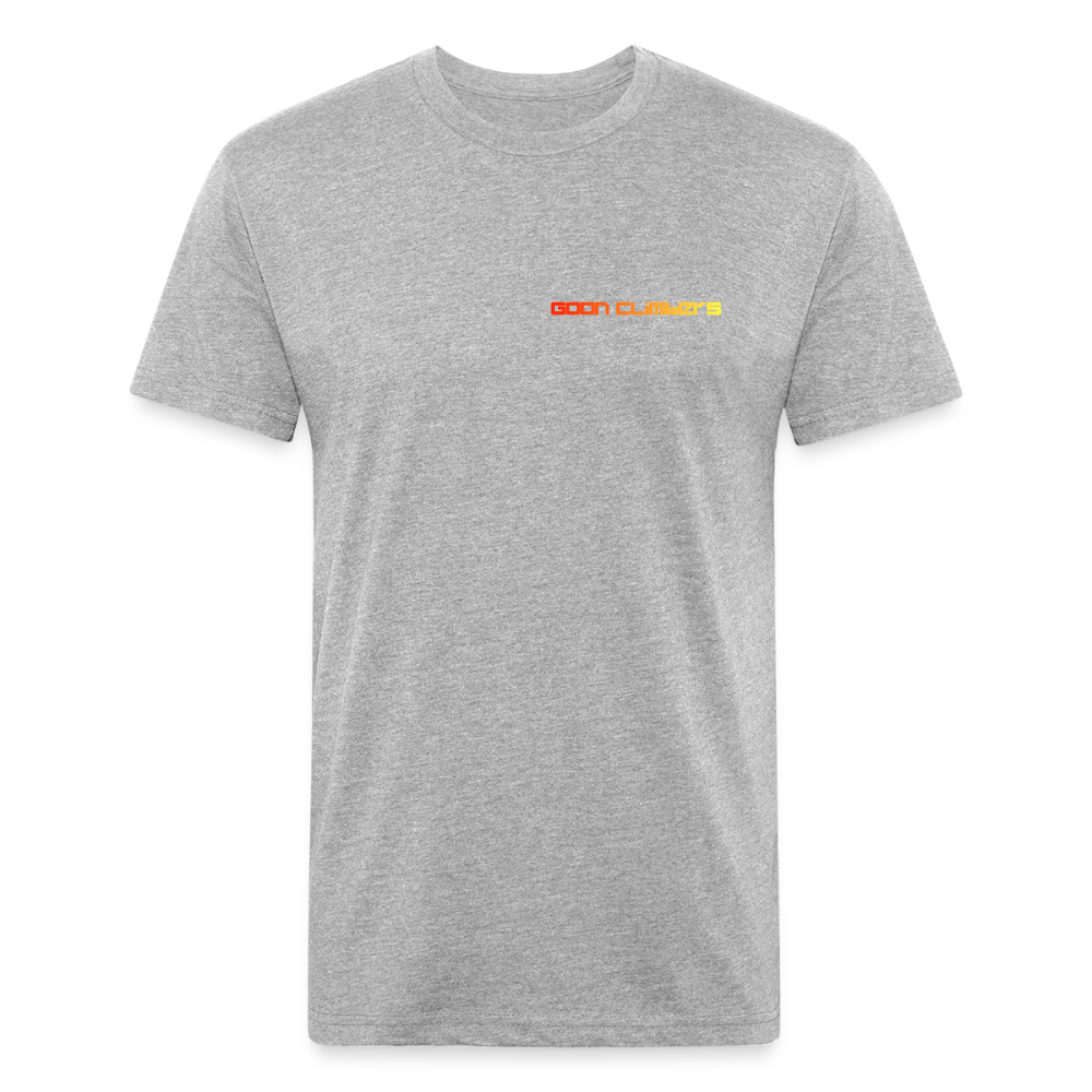 Goon Climber Fitted Cotton/Poly T-Shirt - heather gray
