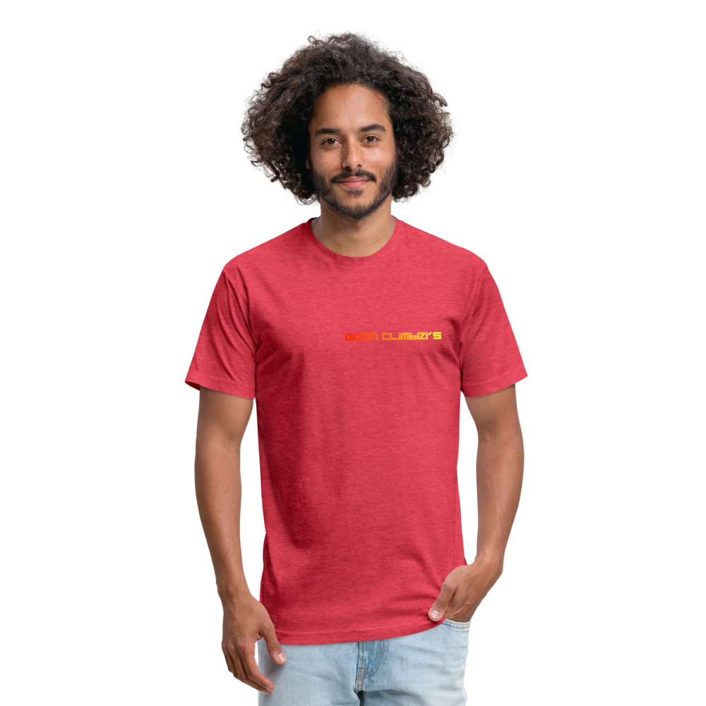 To The Top Or To The Shop - heather red