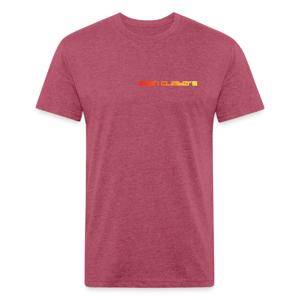 To The Top Or To The Shop - heather burgundy