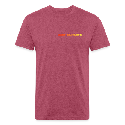 To The Top Or To The Shop - heather burgundy