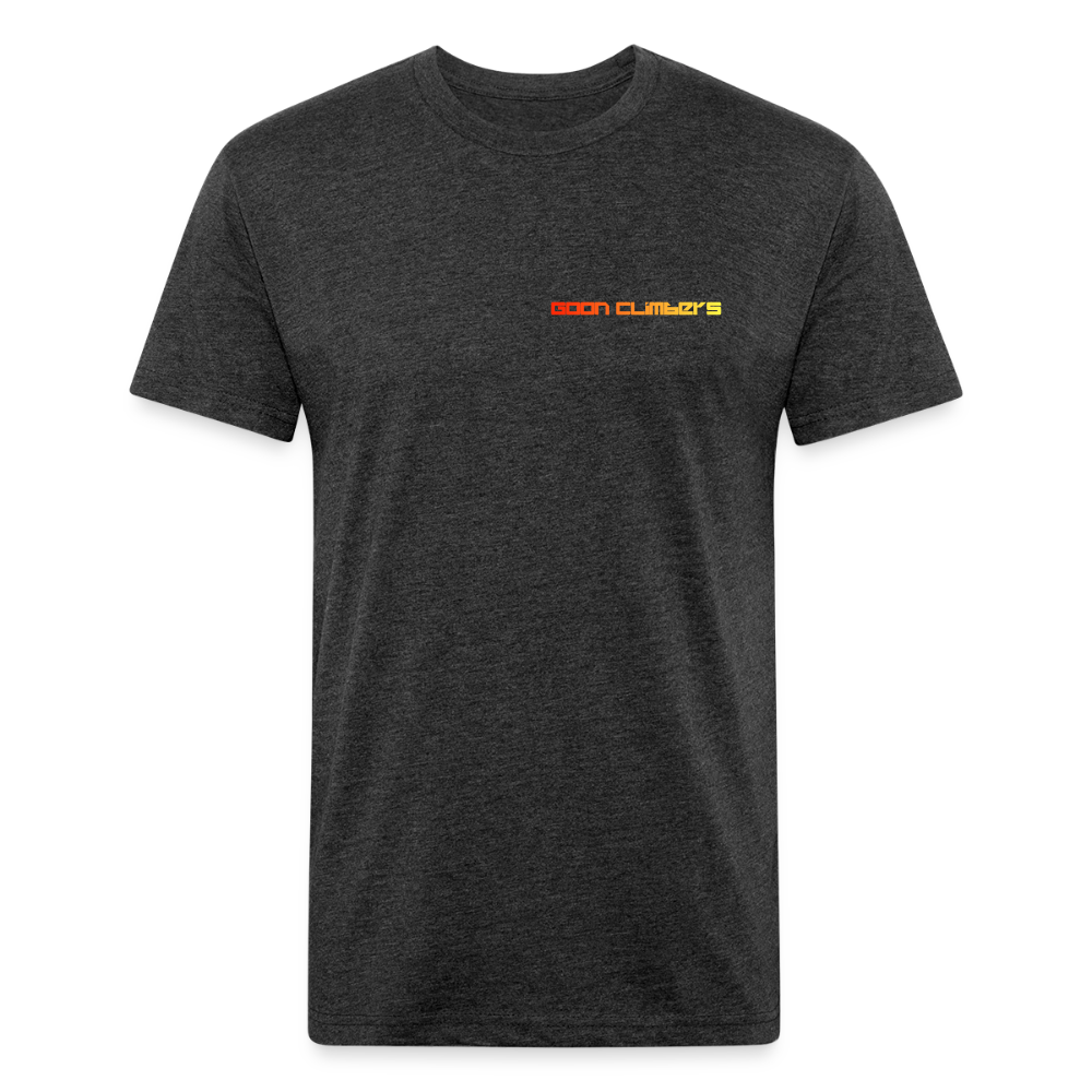 Goon Climber Fitted Cotton/Poly T-Shirt - heather black