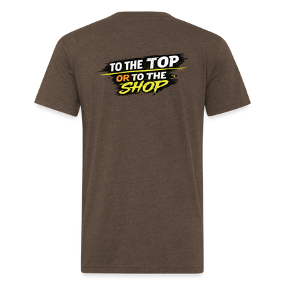 To The Top Or To The Shop - heather espresso